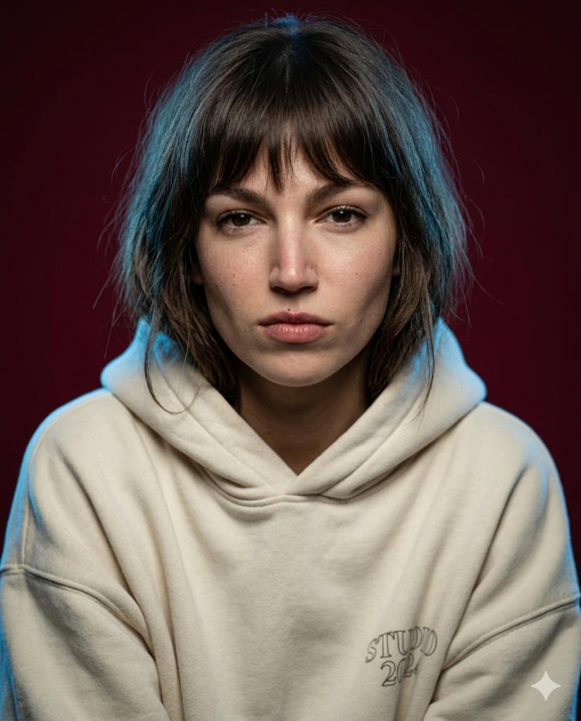 High-End Fashion Studio Portrait