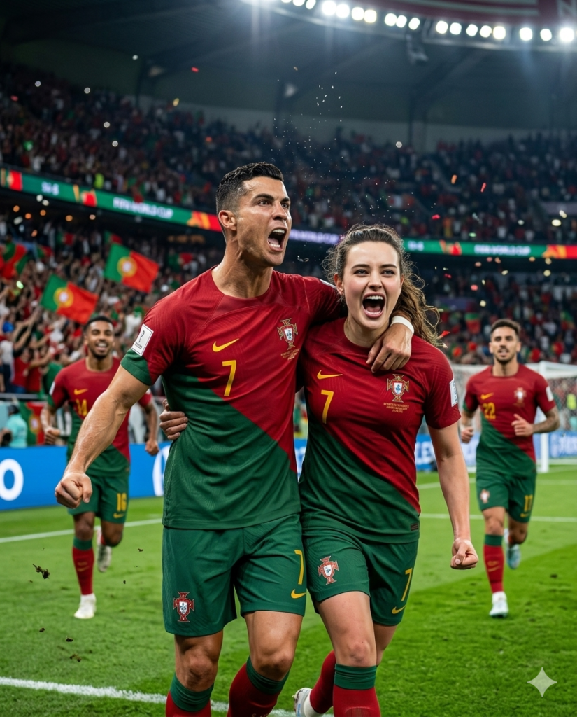 FIFA World Cup 2026 Goal Celebration Image Prompt